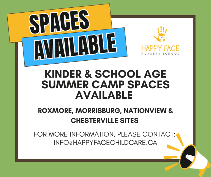 Summer Camp Spaces Available!